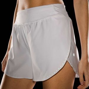 NWT Lululemon Fast and Free 3” Reflective short